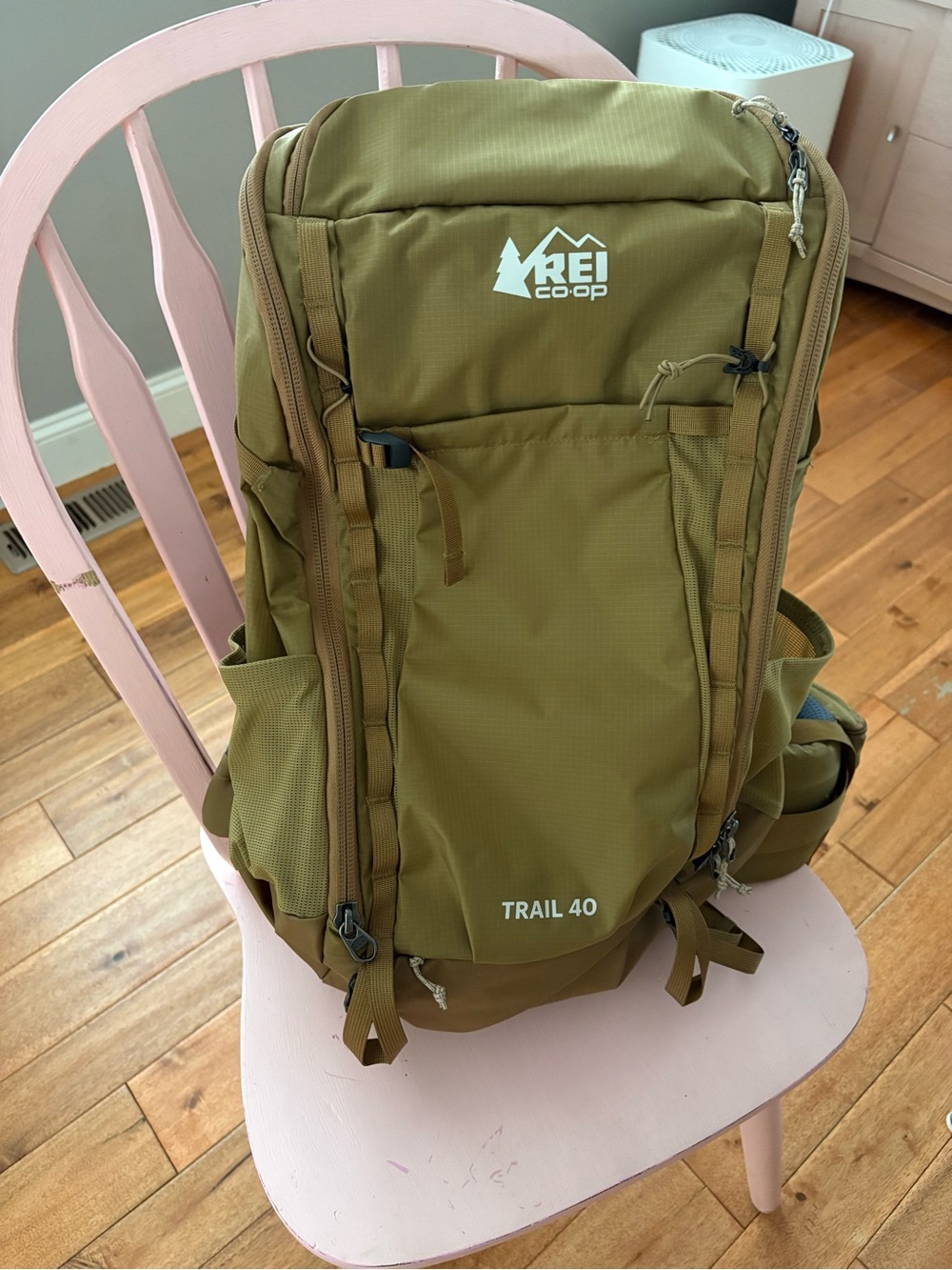 Trail40 Men's Backpack - Oak Brown, XXL-4XL